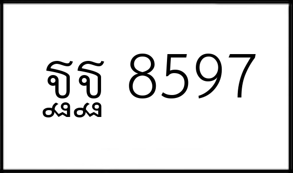 ฐฐ 8597